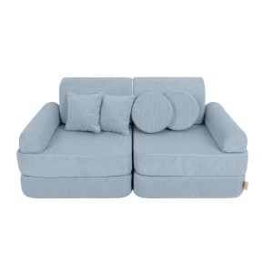 Slimcord Pocket Plus Kids Sofa, Turquoise