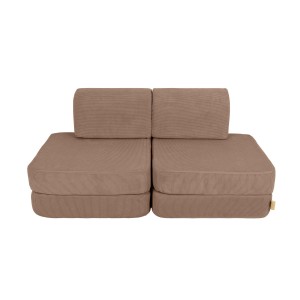 Slimcord Pocket Basic Kids Sofa, Brown