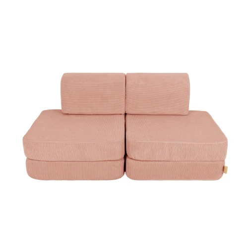 Slimcord Pocket Basic Kids Sofa, Brick