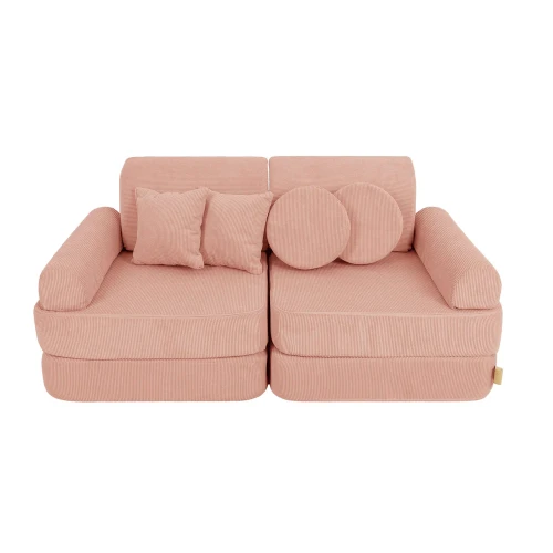 Slimcord Pocket Plus Kids Sofa, Brick
