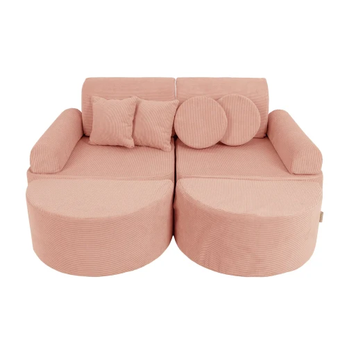 Slimcord Pocket Max Kids Sofa, Brick