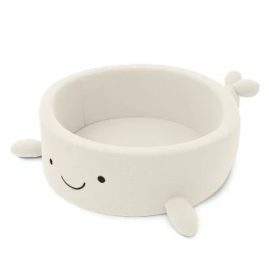 Boucle Ball Pit, Whale, Cheesecake Cream Beige, without balls