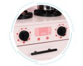 Wooden Play Kitchen for Children with Oven, Burners, Microwave and Accessories