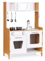 Wooden Play Kitchen for Children with Multimedia Burners