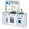 Large Wooden Play Kitchen for Children with Accessories