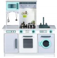 Large Wooden Play Kitchen for Children with Accessories