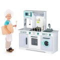 Large Wooden Play Kitchen for Children with Accessories