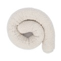 Baby Cot Bumper Pillow  -  Safe Roll | Bearly Cream 150 cm