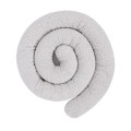 Baby Cot Bumper Pillow  -  Safe Roll | Bearly Cream 400 cm