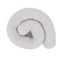 Baby Cot Bumper Pillow  -  Safe Roll | Bearly Off White 150 cm