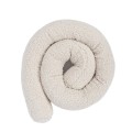 Baby Cot Bumper Pillow  -  Safe Roll | Bearly Off White 150 cm