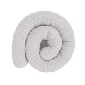 Baby Cot Bumper Pillow  -  Safe Roll | Bearly Off White 200 cm