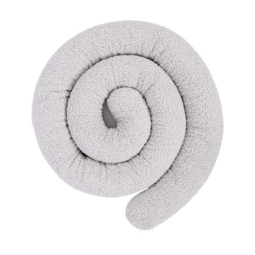 Baby Cot Bumper Pillow  -  Safe Roll | Bearly Off White 300 cm