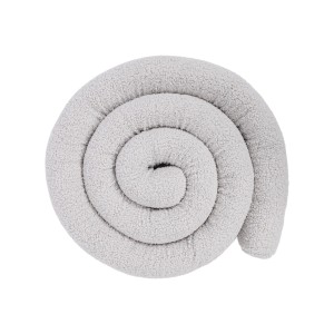 Baby Cot Bumper Pillow  -  Safe Roll | Bearly Off White 400 cm
