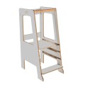 Wooden Learning Tower Scandi, Grey