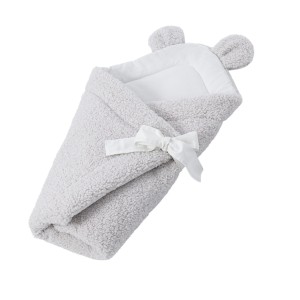 Baby Swaddle for Sleeping and Cuddling  -  Soft and Safe | Bearly Off White