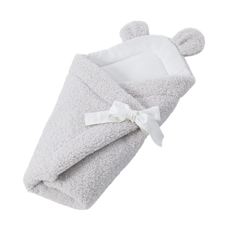 Baby Swaddle for Sleeping and Cuddling  -  Soft and Safe | Bearly Off White
