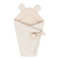 Baby Swaddle for Sleeping and Cuddling  -  Soft and Safe | Bearly Off White