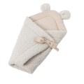 Baby Swaddle for Sleeping and Cuddling  -  Soft and Safe | Bearly Off White