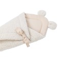 Baby Swaddle for Sleeping and Cuddling  -  Soft and Safe | Bearly Off White