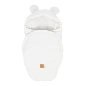 Baby Wrap with Teddy Ears  -  Boucle