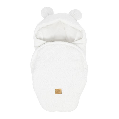 Baby Wrap with Teddy Ears  -  Boucle