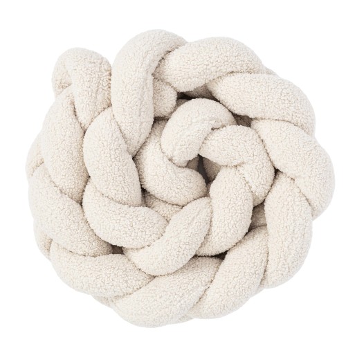 Protective Braid for Cot  -  Soft Bumper for Child | Bearly Cream 300 cm