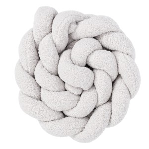 Protective Braid for Cot  -  Soft Bumper for Child | Bearly Off White 300 cm