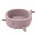 Boucle Ball Pit, Whale, Raspberry Glaze Pink, without balls