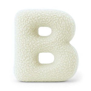 Alphabet Letter Pillow Cream | Bearly B