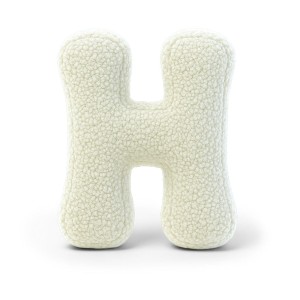 Alphabet Letter Pillow Cream | Bearly H