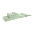 Foam 4 elements Playset, Velvet, Sage Green