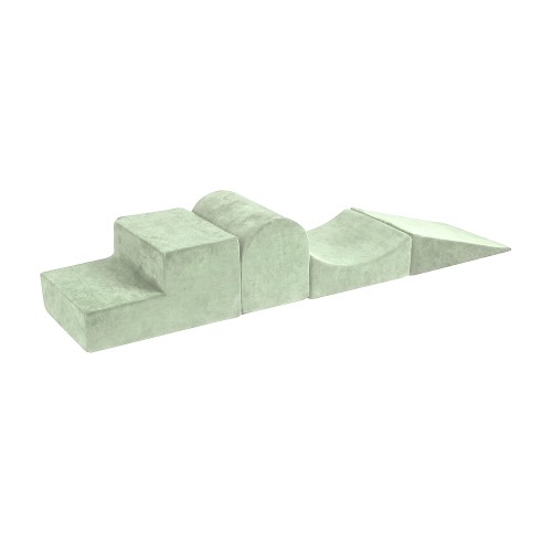 Foam 4 elements Playset, Velvet, Sage Green