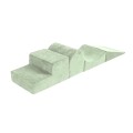 Foam 4 elements Playset, Velvet, Sage Green