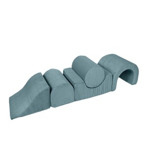 Aesthetic Baby Soft Play Set, 5 Elements, Turquoise