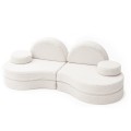 Modular Sofa for Kids Coccolo – 6 Pieces | Bearly off-white
