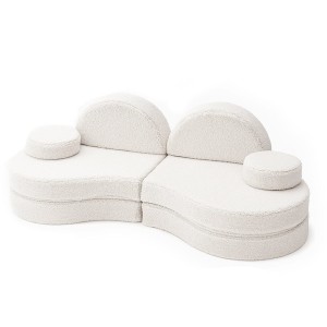Modular Sofa for Kids Coccolo – 6 Pieces | Bearly off-white