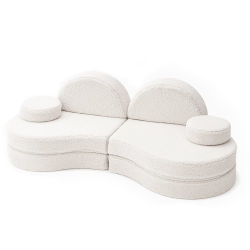 Modular Sofa for Kids Coccolo – 6 Pieces | Bearly off-white
