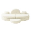 Modular Sofa for Kids Coccolo – 6 Pieces | Bearly light-gray