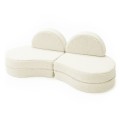Modular Sofa for Kids Coccolo – 6 Pieces | Bearly light-gray