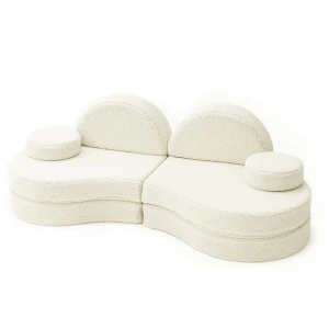 Modular Sofa for Kids Coccolo – 6 Pieces | Bearly cream