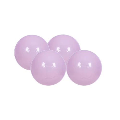 Soft Plastic Balls 7cm for the Ball Pit 50 pcs, Pearl Pink