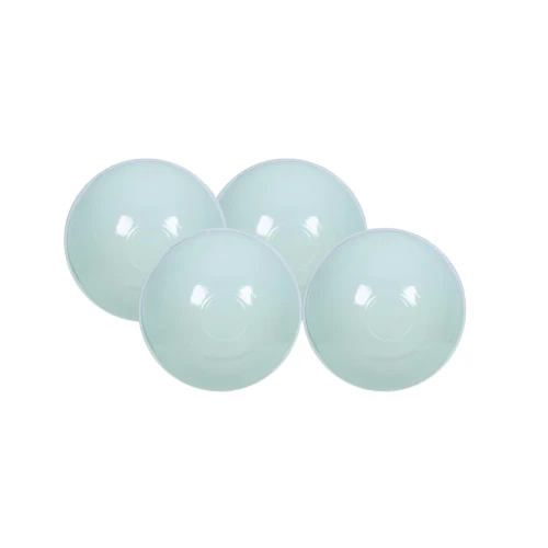 Soft Plastic Balls 7cm for the Ball Pit 50 pcs, Pearl Mint