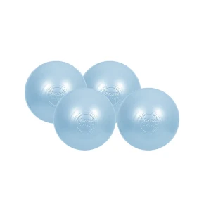 Soft Plastic Balls 7cm for the Ball Pit 25 pcs, Babyblue  Pearl