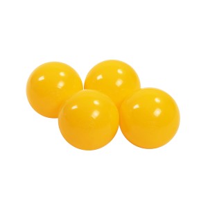 Soft Plastic Balls 7cm for the Ball Pit 25 pcs, Yellow