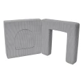 Aesthetic Soft Play Set for Toddlers | Archway 160cm | 4 Elements Color grey