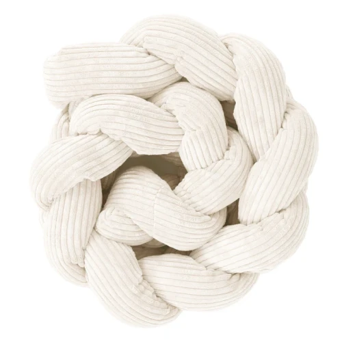 Crib Bumper Braid - Soft Protective Bumper for Babies | Aestethick Vanilia 200 cm