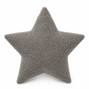 Poduszka Dekoracyjna dla Dzieci Gwiazda - Miękka i Stylowa | Boucle Kolor tan-beige