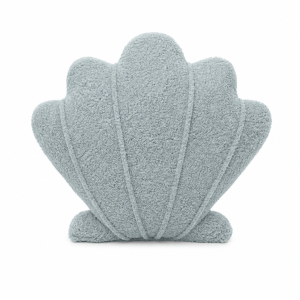 Poduszka Dekoracyjna dla Dzieci Muszelka - Miękka i Stylowa | Boucle Kolor fresh-mint