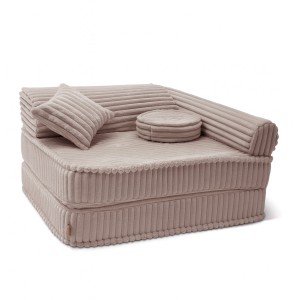 Churros Kids Play Armchair, 80cm, Pebble Beige